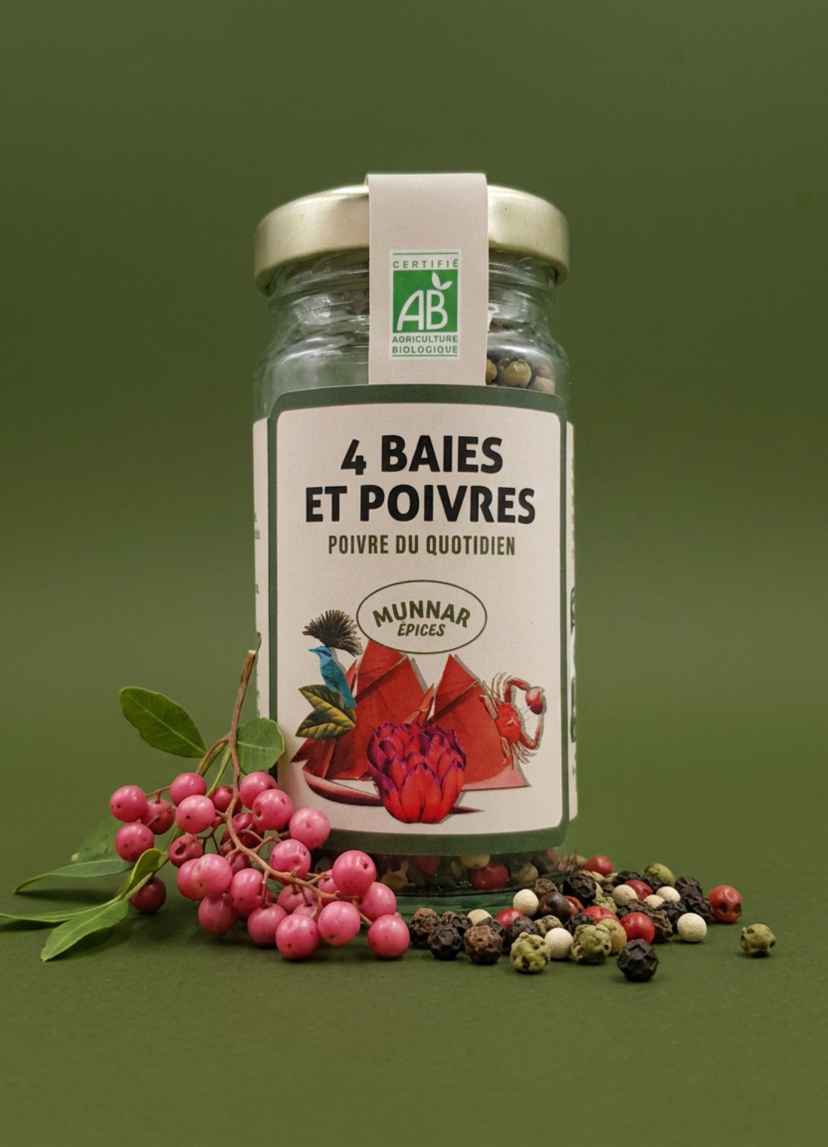 4 Baies et Poivres